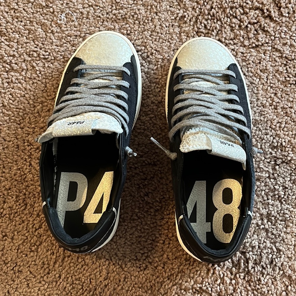 P448 Black/Silver Cheetah